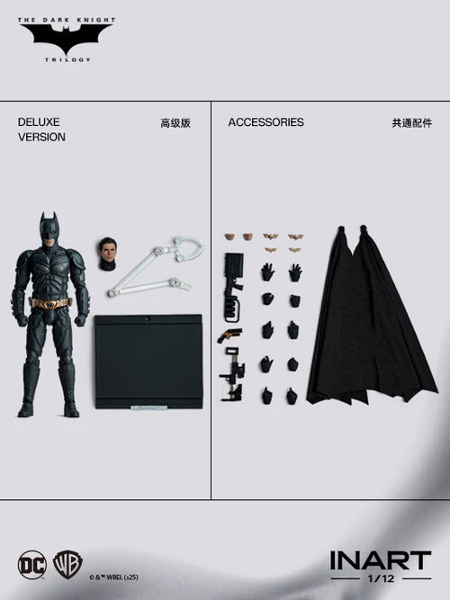 PRE-ORDER INART The Dark Knight Rises: Batman 1/12 Scale Figure