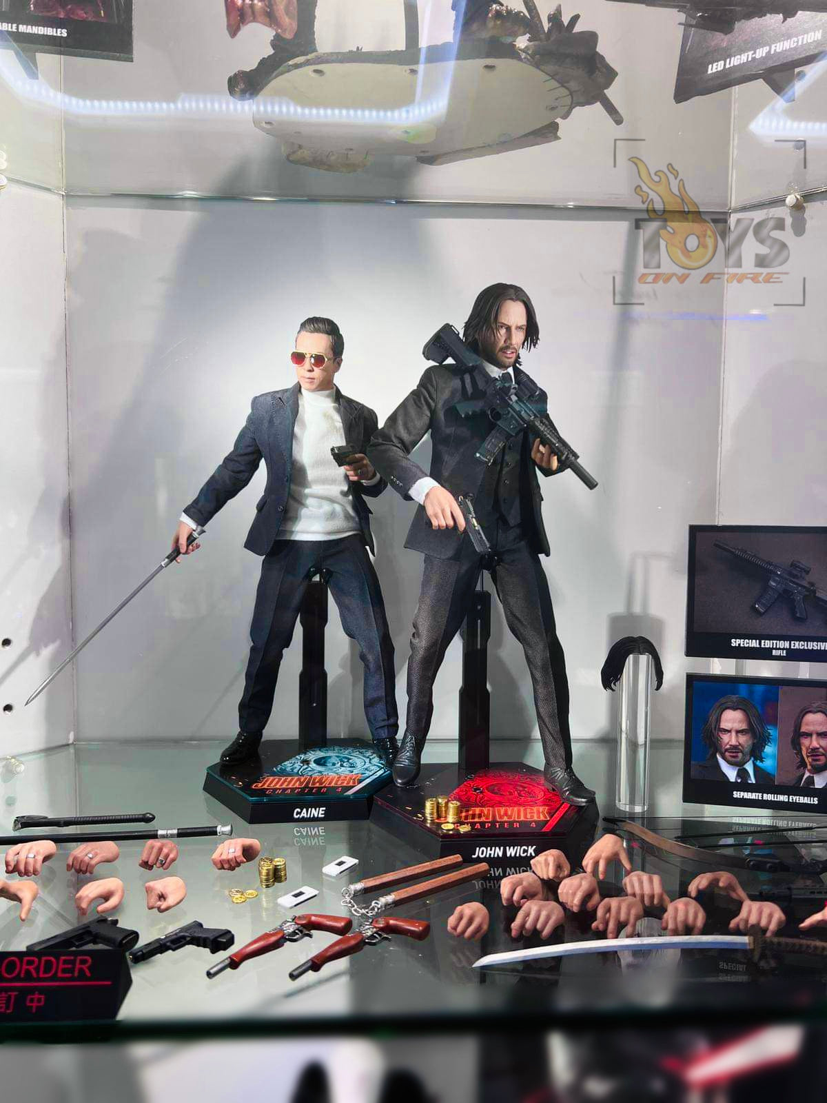 HOT TOYS MMS730 JOHN WICK: CHAPTER 4 CAINE 1/6TH SCALE COLLECTIBLE FIGURE