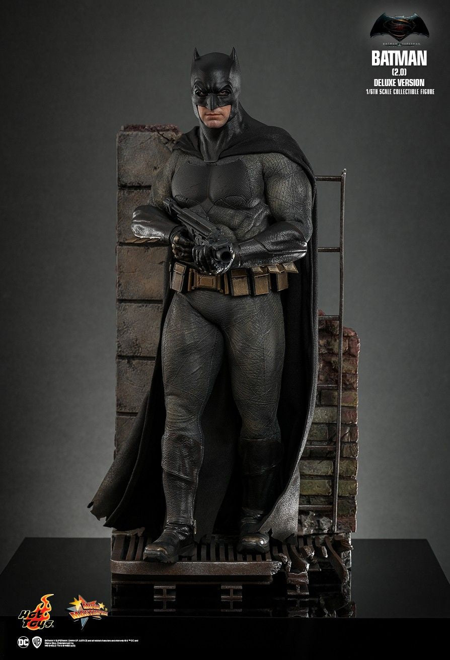 PRE-ORDER HOT TOYS MMS732 BATMAN V SUPERMAN: DAWN OF JUSTICE BATMAN (2.0) 1/6TH SCALE COLLECTIBLE FIGURE (DELUXE VERSION)