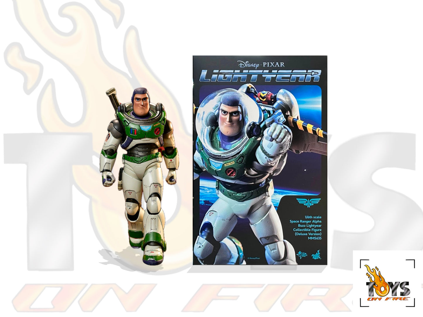 HOT TOYS MMS635 LIGHTYEAR SPACE RANGER ALPHA BUZZ LIGHTYEAR 1/6TH SCALE COLLECTIBLE FIGURE