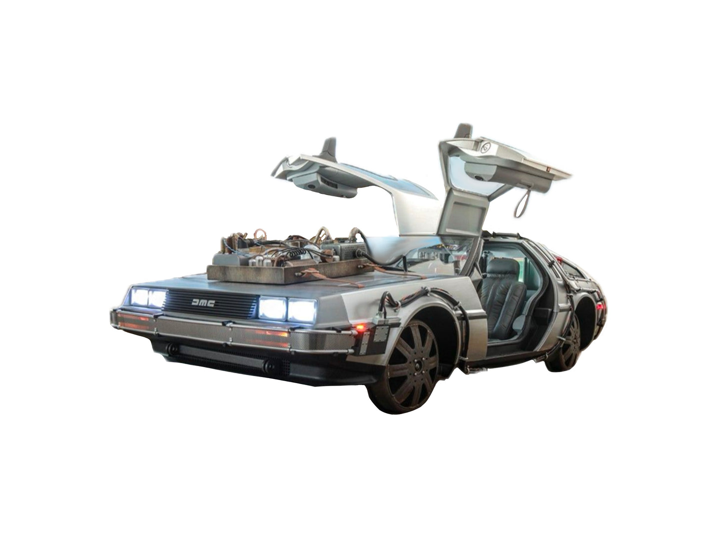 PRE-ORDER HOT TOYS MMS738 BACK TO THE FUTURE III DELOREAN TIME MACHINE 1/6TH SCALE COLLECTIBLE VEHICLE