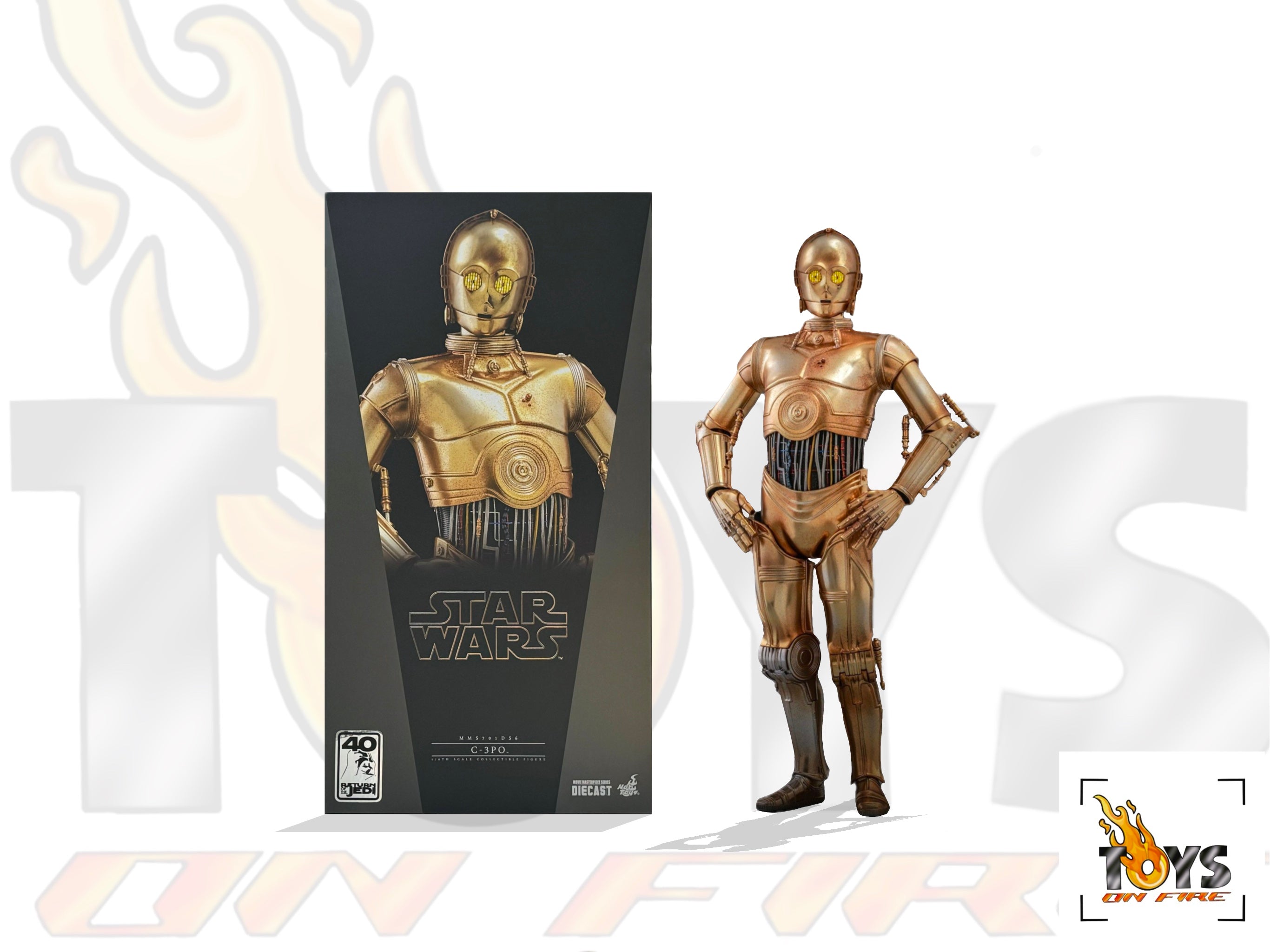 HOT TOYS MMS701D56 STAR WARS EPISODE VI: RETURN OF THE JEDI C-3PO 1/6TH  SCALE COLLECTIBLE FIGURE