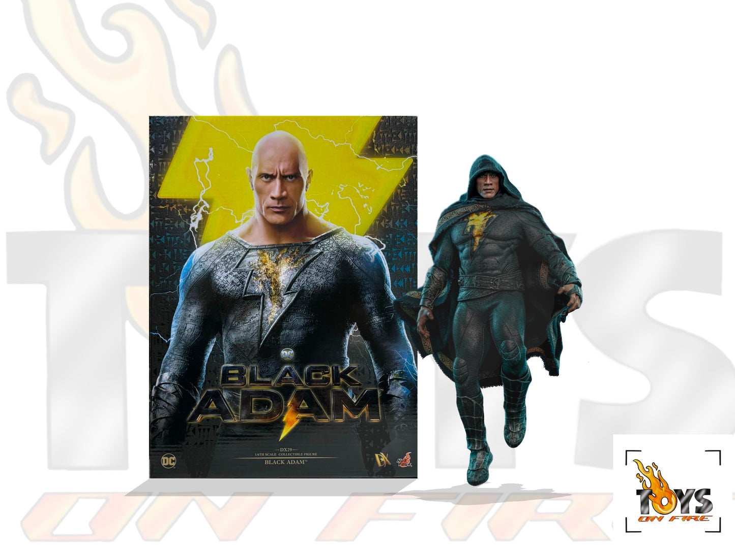 HOT TOYS DX29 BLACK ADAM BLACK ADAM 1/6TH SCALE COLLECTIBLE FIGURE