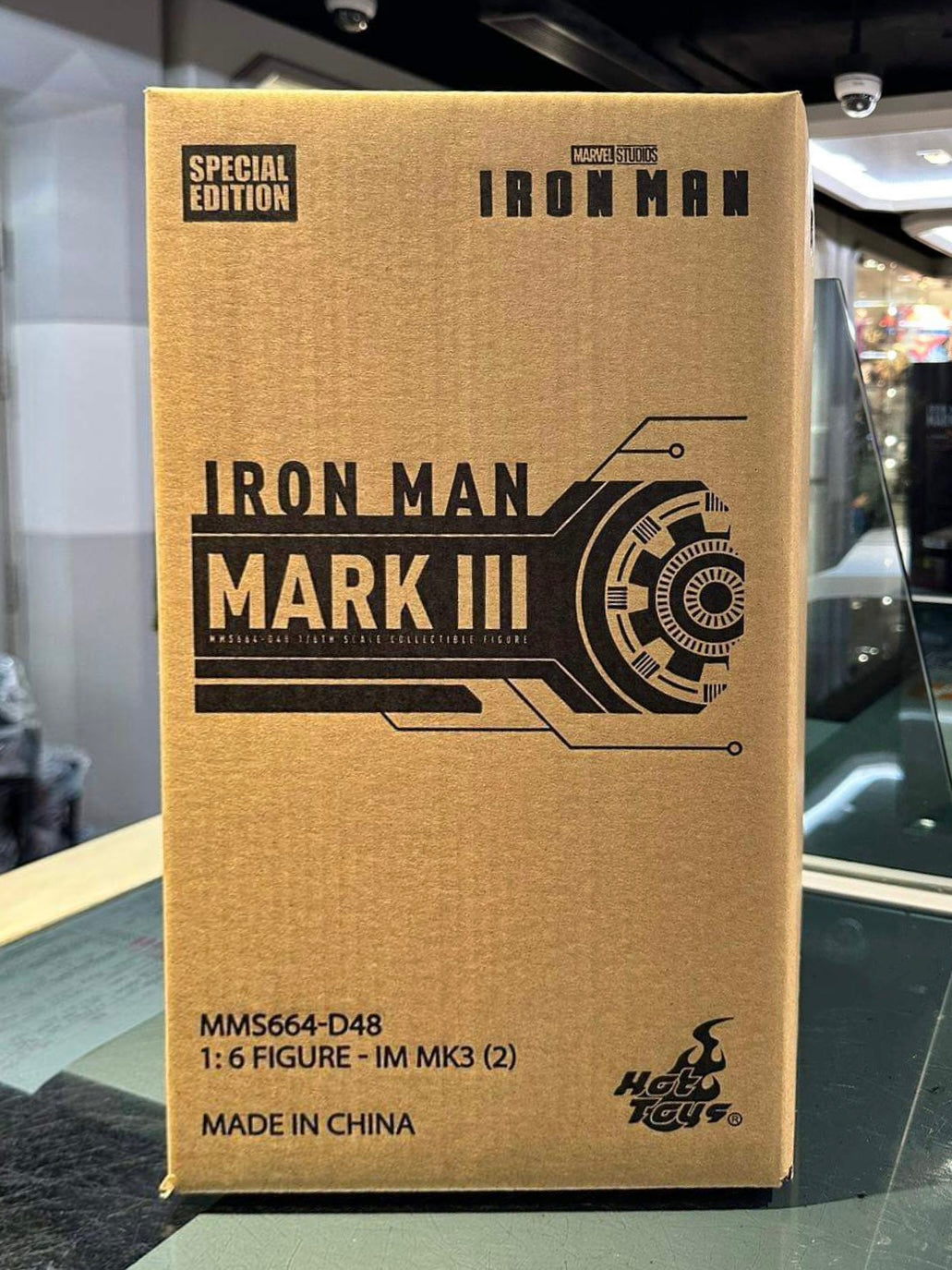 Hot Toys MMS664D48B Ironman Mark 3 (2.0) Collectible Figure Special Edition