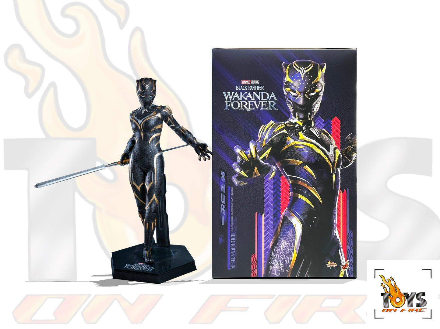 HOT TOYS MMS675 BLACK PANTHER: WAKANDA FOREVER BLACK PANTHER 1/6TH SCALE COLLECTIBLE FIGURE