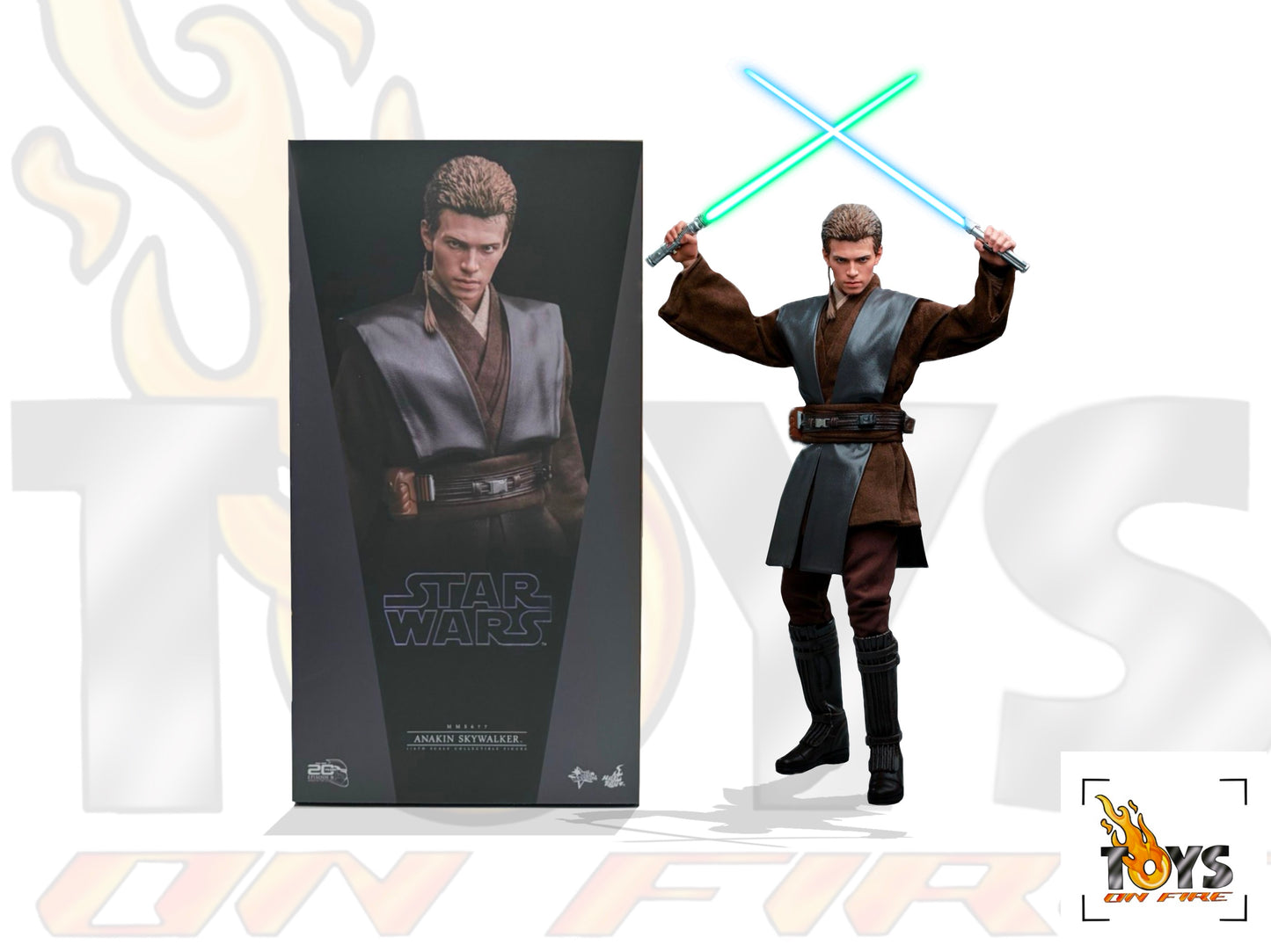 HOT TOYS MMS677 STAR WARS EPISODE II: ATTACK OF THE CLONES ANAKIN SKYWALKER 1/6TH SCALE COLLECTIBLE FIGURE