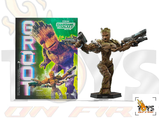 HOT TOYS MMS707 GUARDIANS OF THE GALAXY VOL. 3 GROOT 1/6TH SCALE COLLECTIBLE FIGURE (DELUXE VERSION)