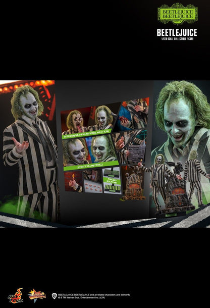 PRE-ORDER FIRST BATCH HOT TOYS MMS767 BEETLEJUICE ACTION FIGURE