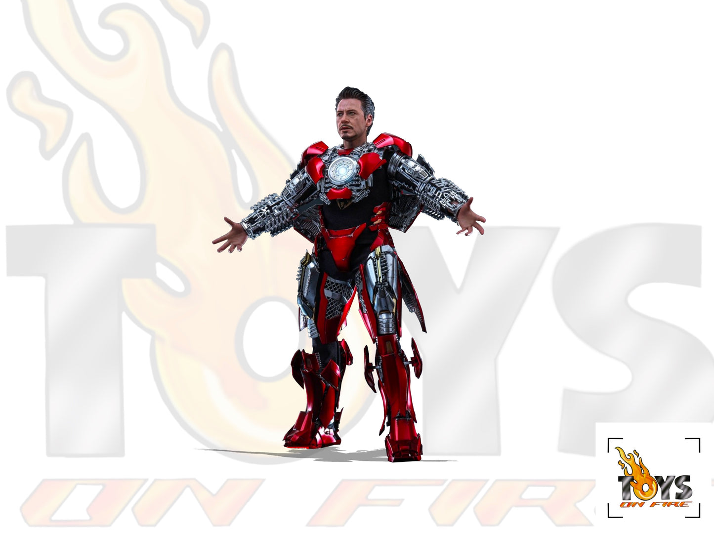 HOT TOYS MMS718B THE AVENGERS TONY STARK (MARK VII SUIT UP VERSION) 1/6TH SCALE COLLECTIBLE FIGURE (SPECIAL EDITION)