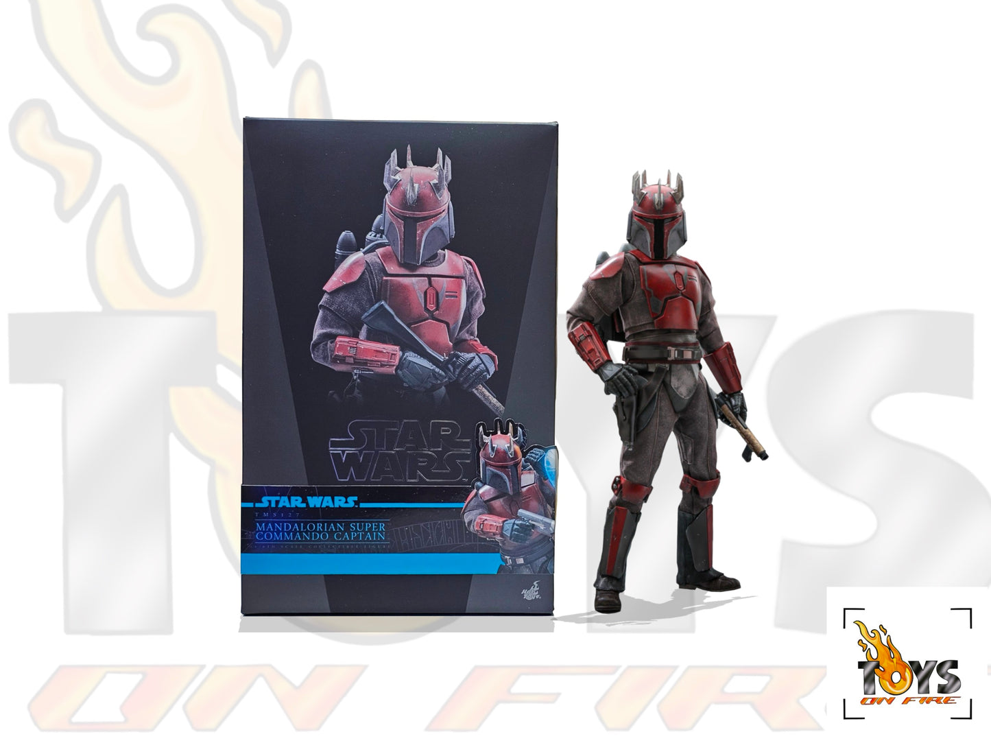 HOT TOYS TMS127 STAR WARS: AHSOKA MANDALORIAN SUPER COMMANDO 1/6TH SCALE COLLECTIBLE FIGURE