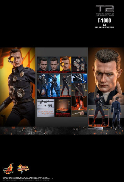 PRE-ORDER 1ST BATCH HOT TOYS MMS774 TERMINATOR 2: JUDGMENT DAY T-1000 (2.0) 1/6TH SCALE COLLECTIBLE FIGURE