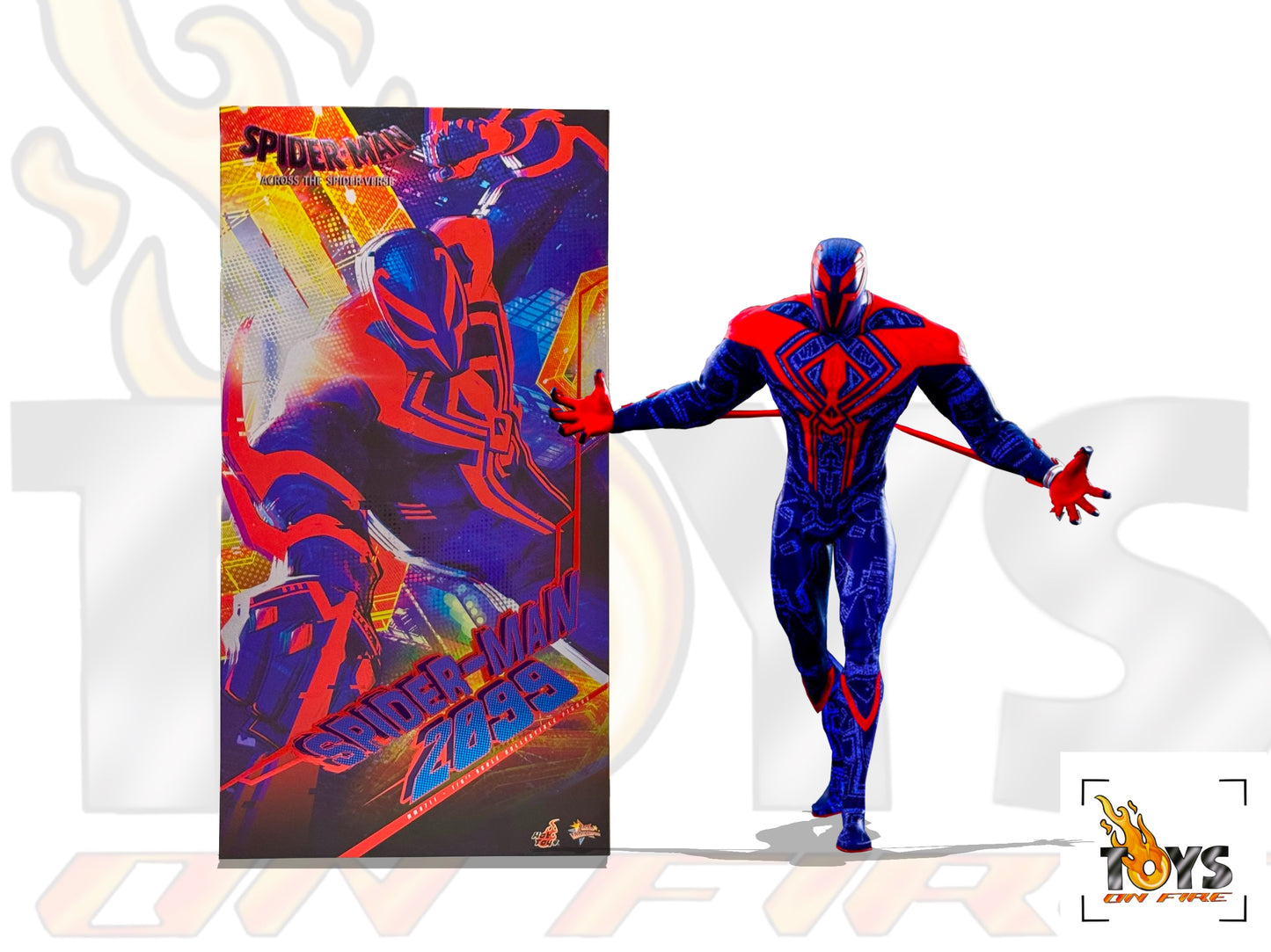 HOT TOYS MMS711 SPIDER-MAN: ACROSS THE SPIDER-VERSE SPIDER MAN 2099 1/6TH SCALE COLLECTIBLE FIGURE