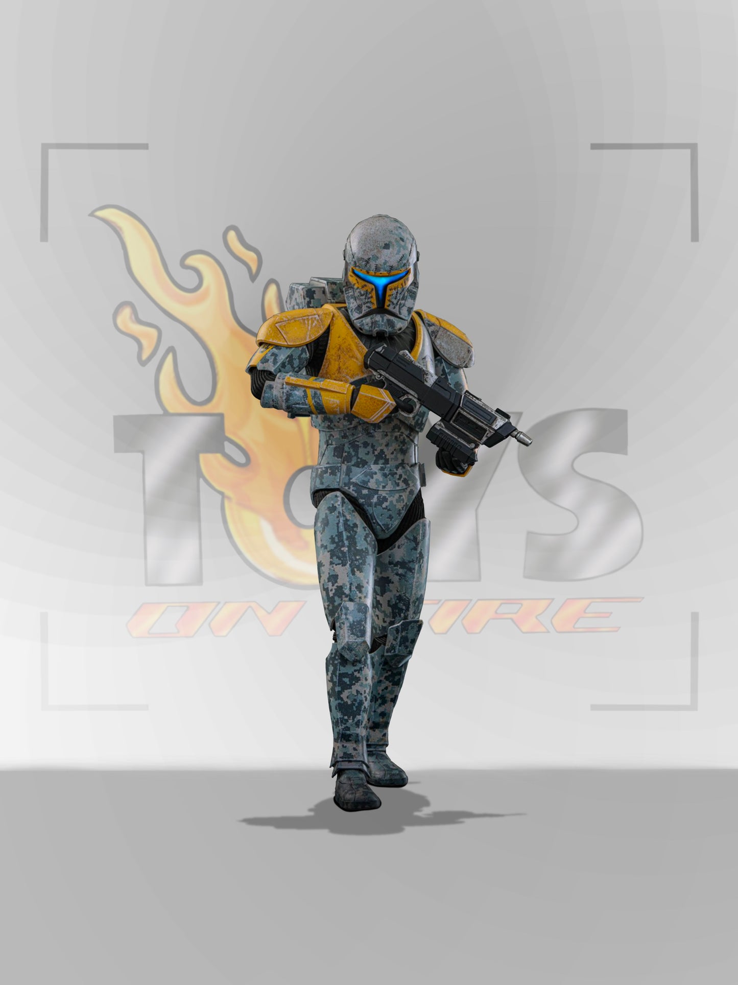 PRE-ORDER HOT TOYS TMS155 STAR WARS: THE CLONE WARS CLONE COMMANDO GREGOR [HOT TOYS EXCLUSIVE] 1/6TH SCALE COLLECTIBLE FIGURE