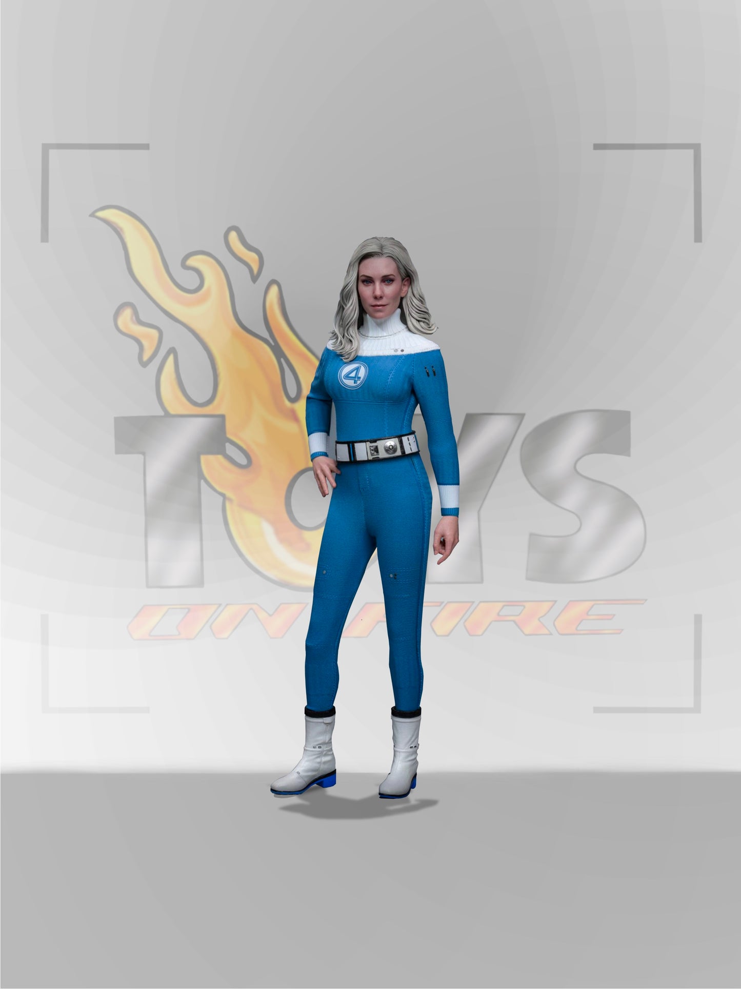 PRE-ORDER HOT TOYS MMS823B THE FANTASTIC FOUR: FIRST STEPS INVISIBLE WOMAN REGULAR 1/6TH SCALE COLLECTIBLE FIGURE (SPECIAL EDITION)