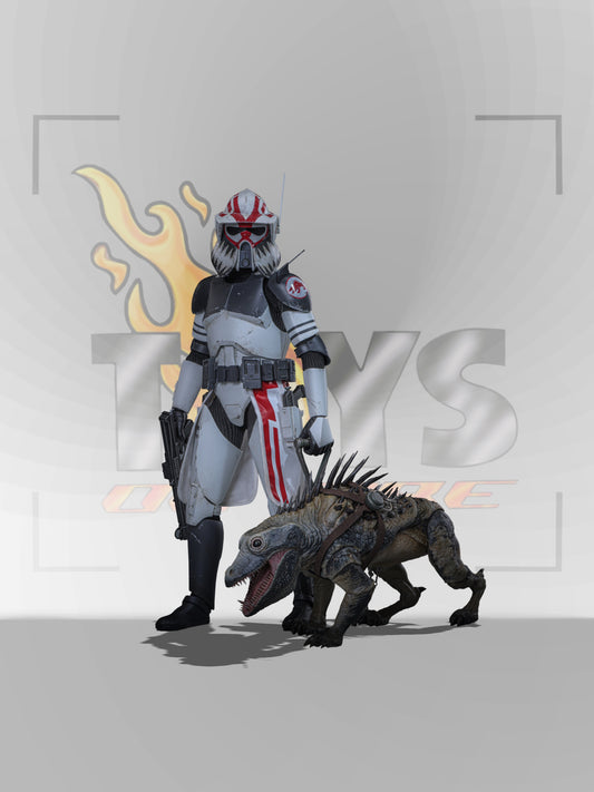 PRE-ORDER HOT TOYS TMS167 STAR WARS: THE CLONE WARS SERGEANT HOUND 1/6TH SCALE COLLECTIBLE FIGURE