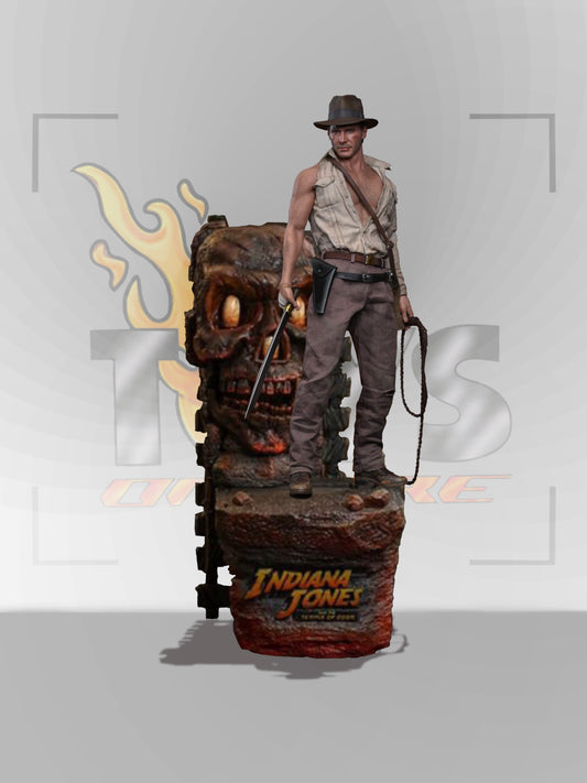 PRE-ORDER HOT TOYS MMS861 INDIANA JONES AND THE TEMPLE OF DOOM INDIANA JONES (DELUXE VERSION) 1/6TH SCALE COLLECTIBLE FIGURE
