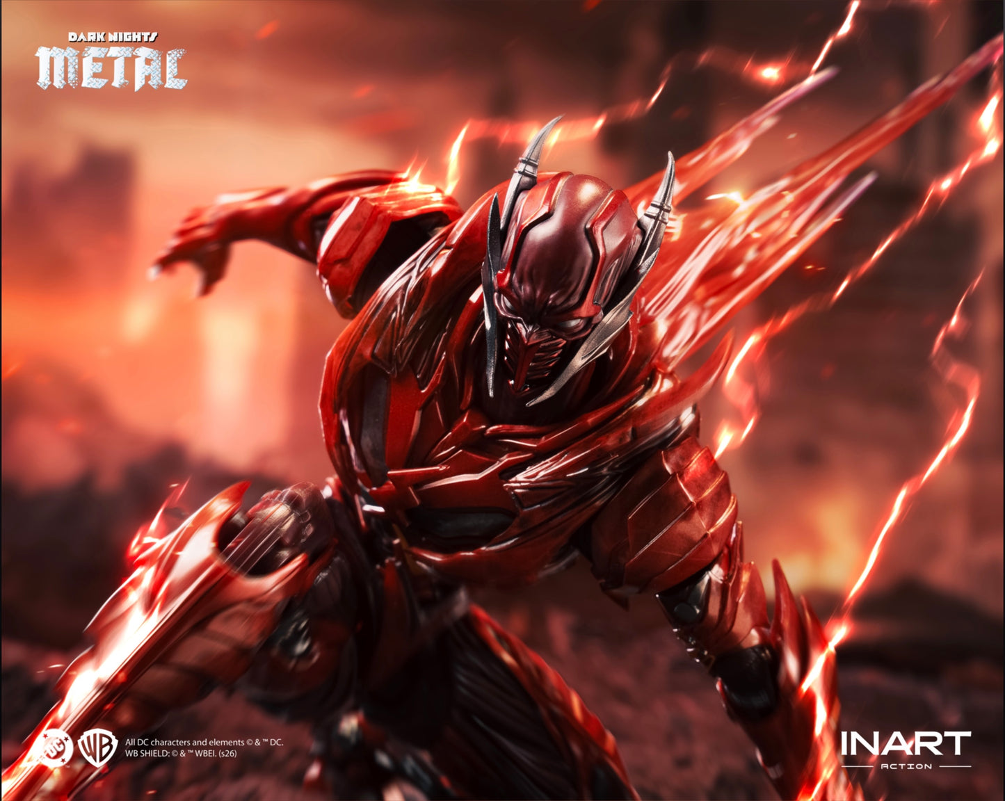 PRE-ORDER INART Action - Dark Nights: Metal - Batman: The Red Death 1/12 Scale Action Figure