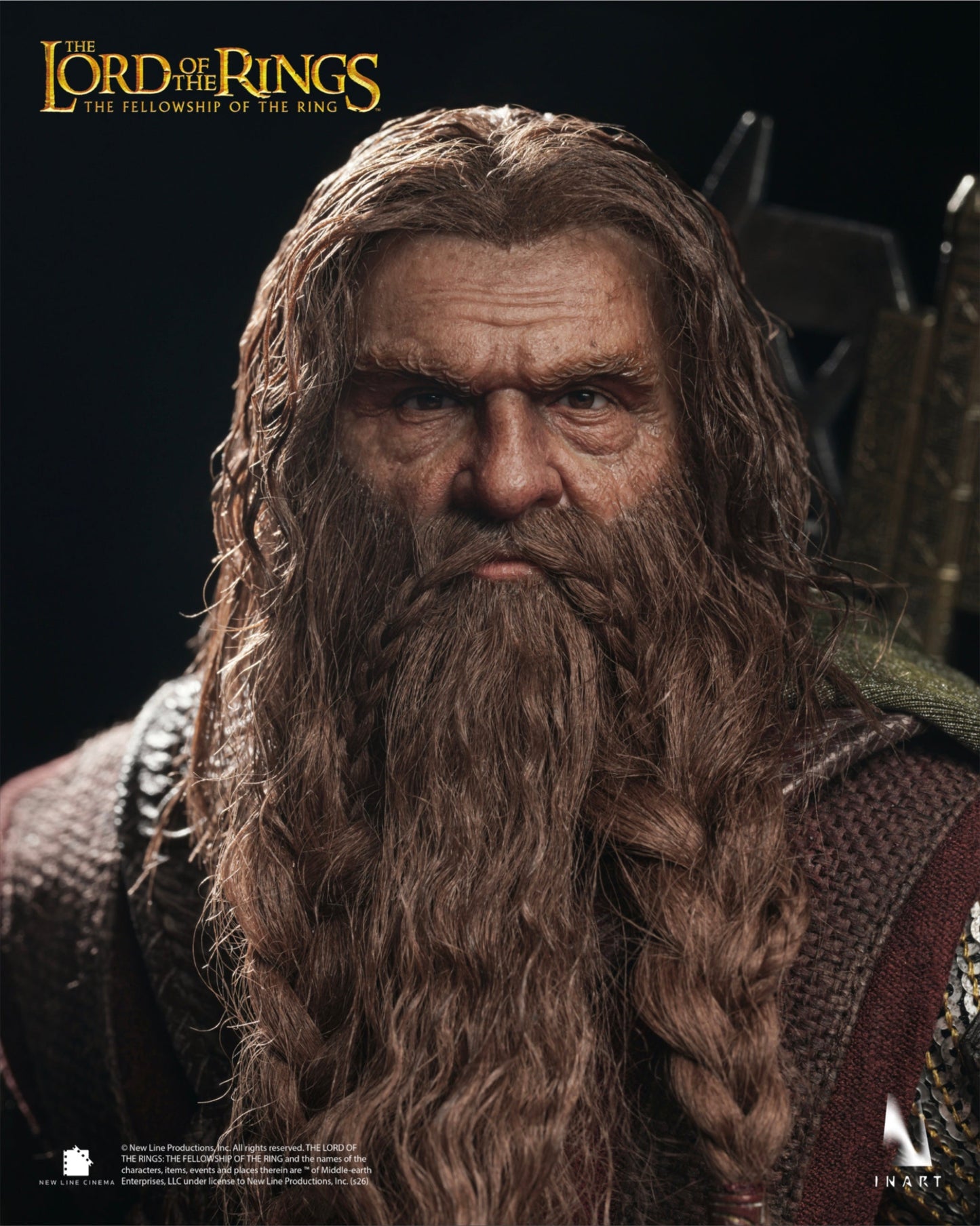 PRE-ORDER INART — The Lord of the Rings：The Fellowship of the Ring — Gimli 1/6 Collectable Figure