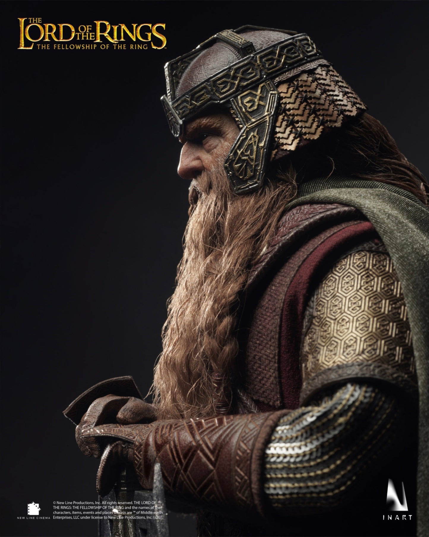PRE-ORDER INART — The Lord of the Rings：The Fellowship of the Ring — Gimli 1/6 Collectable Figure