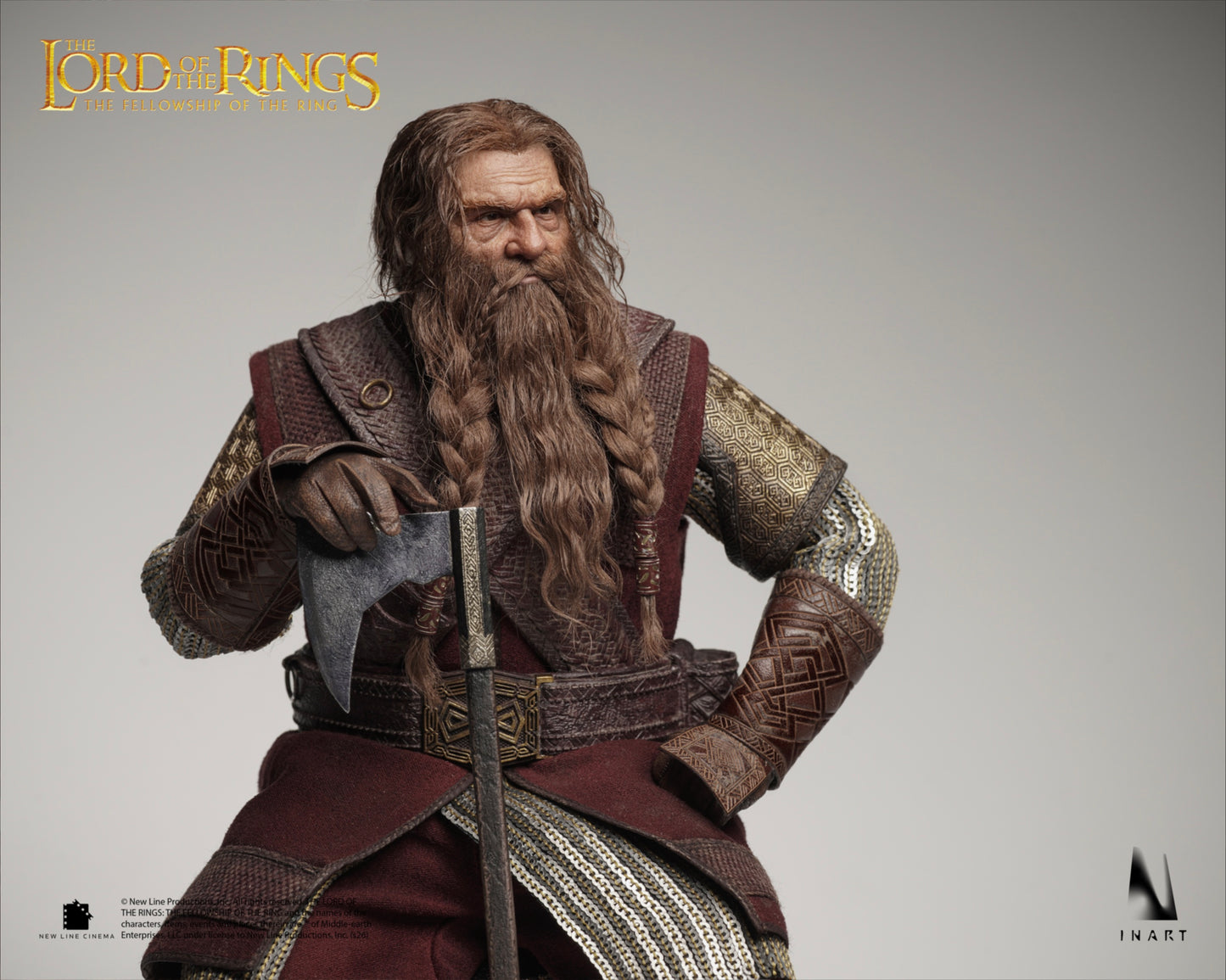 PRE-ORDER INART — The Lord of the Rings：The Fellowship of the Ring — Gimli 1/6 Collectable Figure