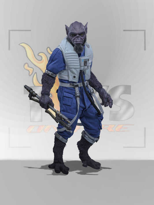 PRE-ORDER HOT TOYS MMS876 STAR WARS: THE MANDALORIAN & GROGU ZEB ORRELIOS 1/6TH SCALE COLLECTIBLE FIGURE