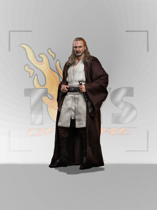 PRE-ORDER HOT TOYS MMS881 STAR WARS THE PHANTOM MENACE - QUI-GON JINN 1/6TH SCALE COLLECTIBLE FIGURE (SCULPTED)