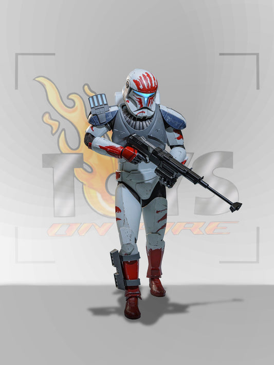 PRE-ORDER HOT TOYS TMS188 STAR WARS: THE CLONE WARS CLONE COMMANDO SEV [HOT TOYS EXCLUSIVE] 1/6TH SCALE COLLECTIBLE FIGURE
