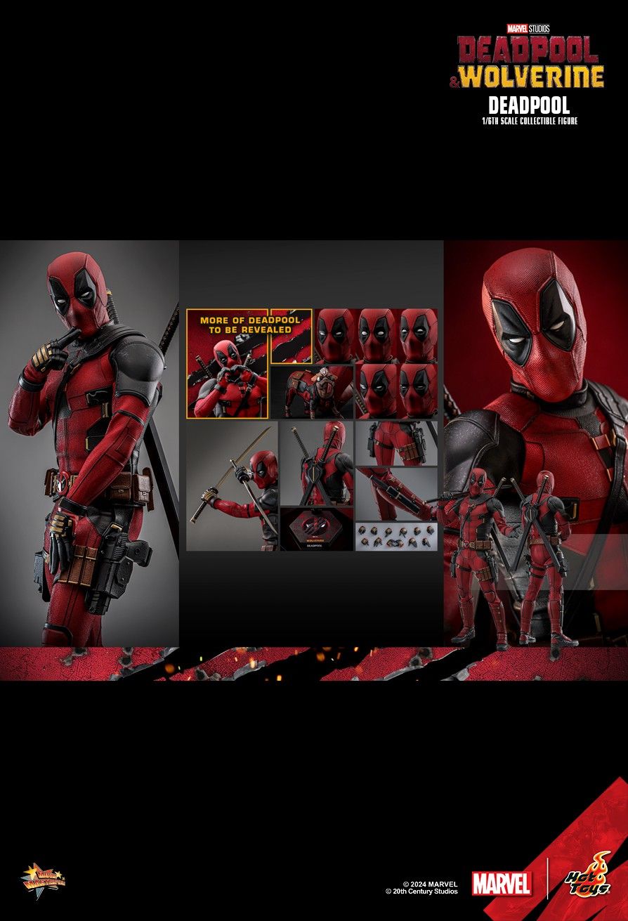 PRE-ORDER HOT TOYS MMS746 DEADPOOL & WOLVERINE DEADPOOL 1/6TH SCALE COLLECTIBLE FIGURE