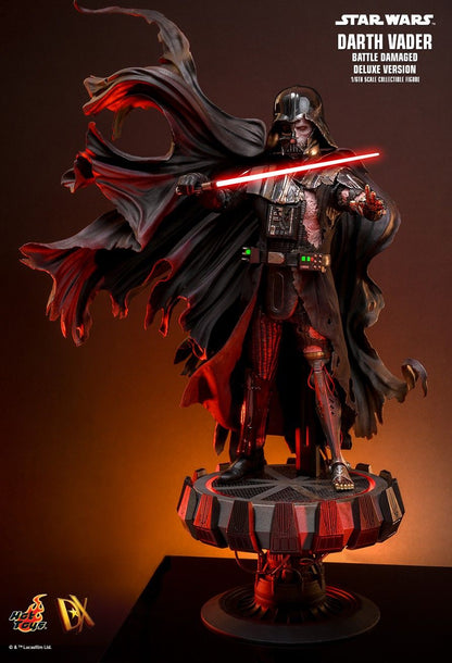 PRE-ORDER HOT TOYS DX45 STAR WARS DARTH VADER (BATTLE DAMAGED)(DELUXE VERSION) 1/6TH SCALE COLLECTIBLE FIGURE