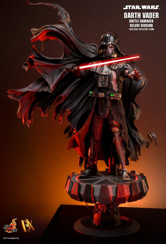 PRE-ORDER HOT TOYS DX45 STAR WARS DARTH VADER (BATTLE DAMAGED)(DELUXE VERSION) 1/6TH SCALE COLLECTIBLE FIGURE