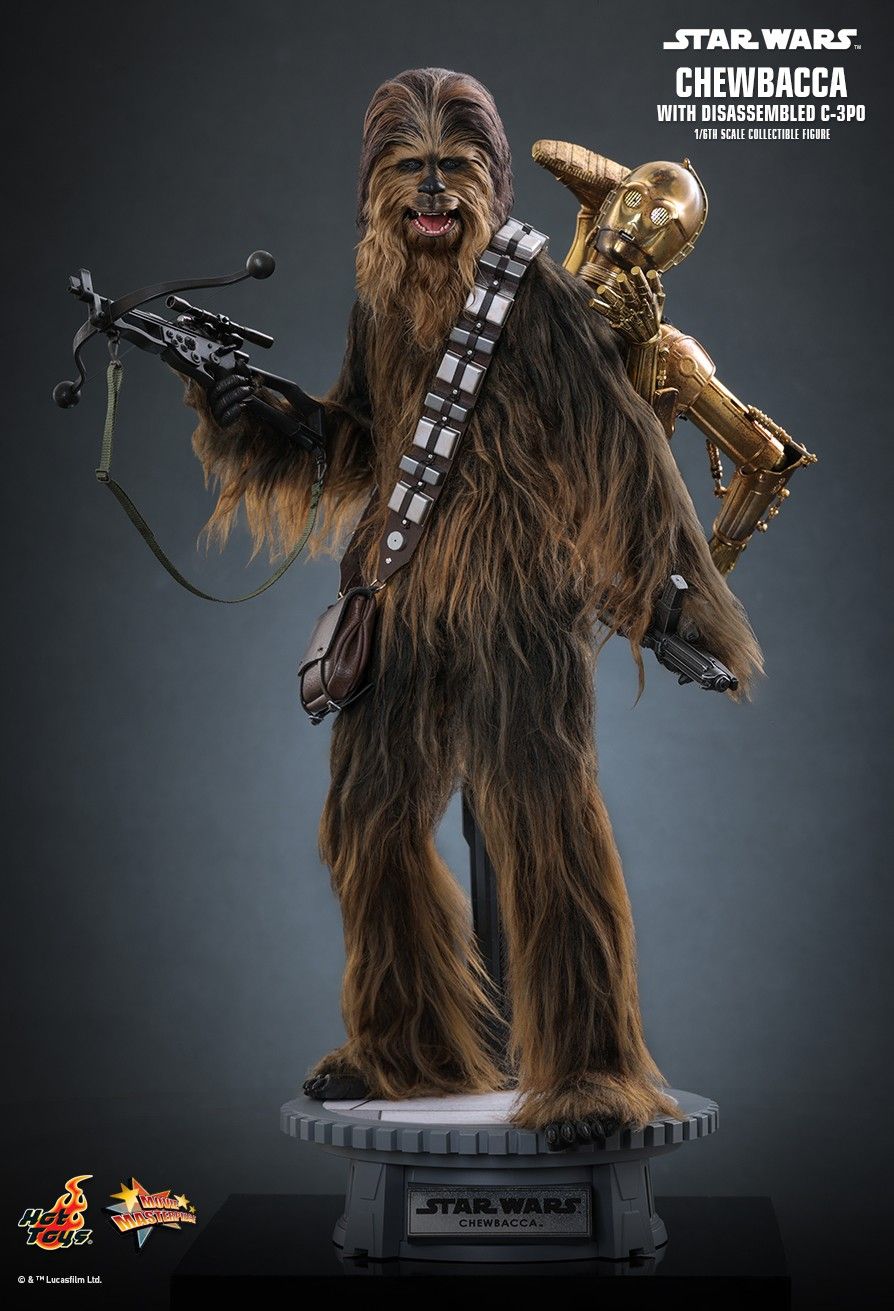 PRE-ORDER 2ND BATCH: HOT TOYS MMS766 STAR WARS EPISODE V: THE EMPIRE STRIKES BACK CHEWBACCA WITH DISASSEMBLED C-3PO 1/6TH SCALE COLLECTIBLE FIGURE