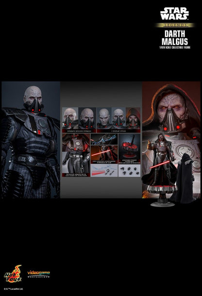 PRE-ORDER 2ND BATCH HOT TOYS VGM70 STAR WARS DARTH MALGUS 1/6TH SCALE COLLECTIBLE FIGURE