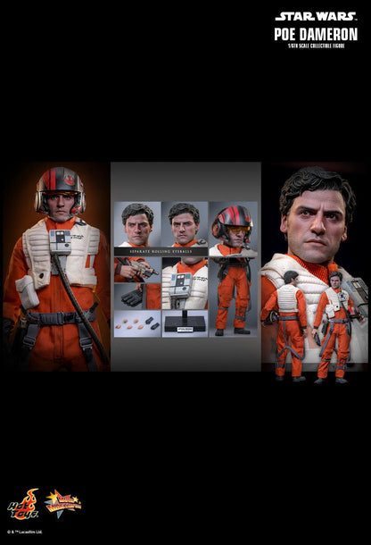 PRE-ORDER HOT TOYS MMS806 STAR WARS: THE FORCE AWAKENS POE DAMERON 1/6TH SCALE COLLECTIBLE FIGURE