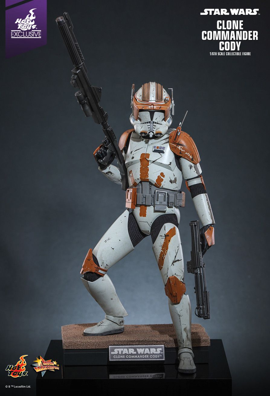 EVENT STOCK HOT TOYS MMS796 STAR WARS: EPISODE III REVENGE OF THE SITH CLONE COMMANDER CODY [HOT TOYS EXCLUSIVE] 1/6TH SCALE COLLECTIBLE FIGURE