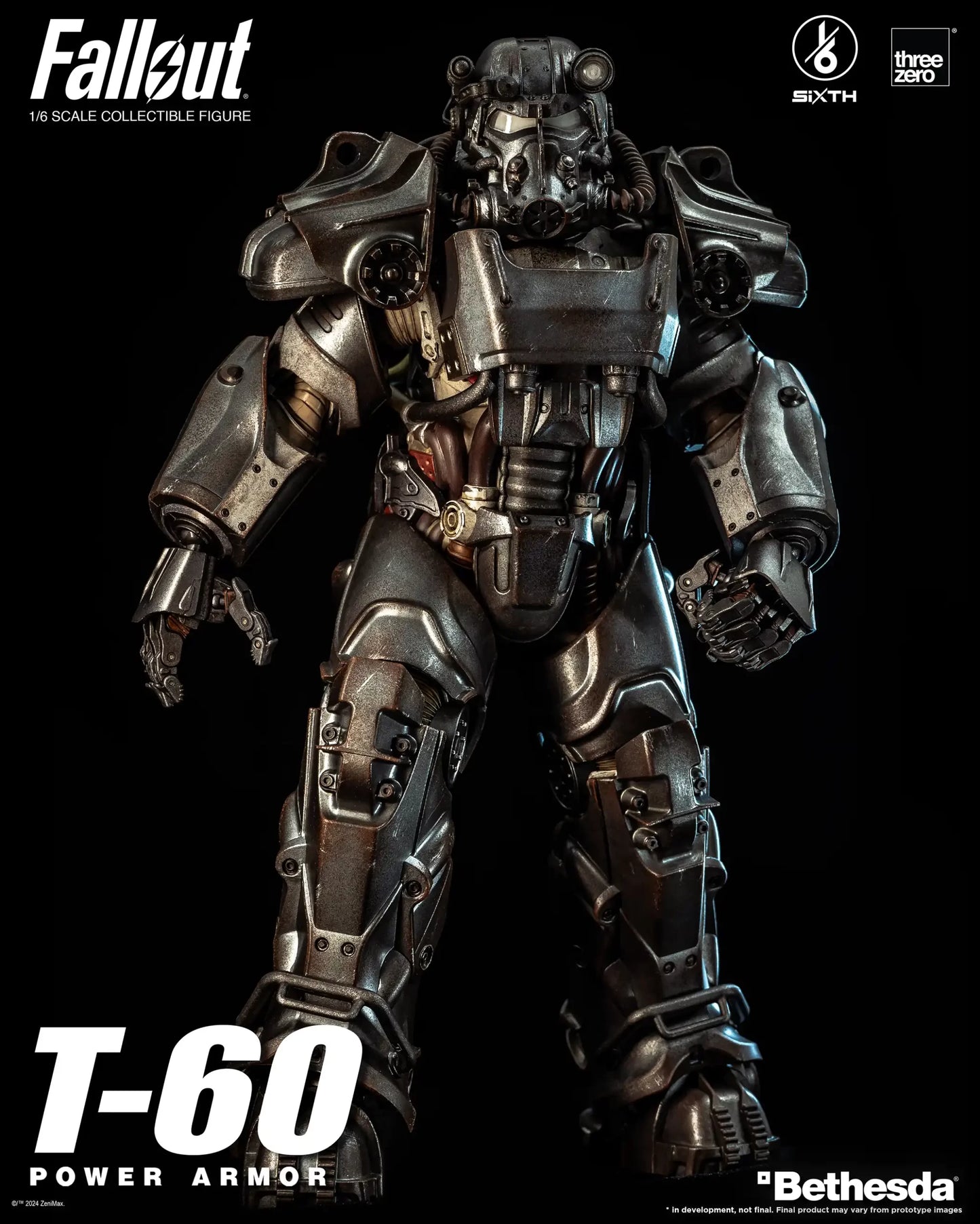 PRE-ORDER THREE ZERO Fallout 1/6 T-60 Power Armor