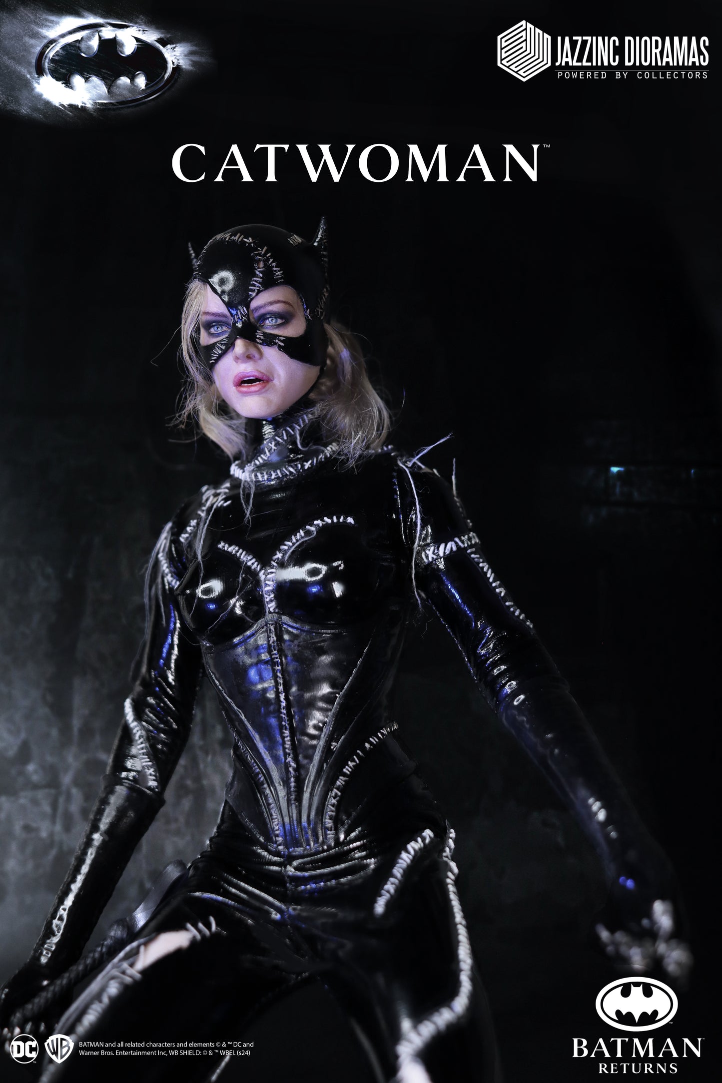 PRE-ORDER JAZZINC CATWOMAN (1992 BATMAN RETURNS) DX 1/6 FIGURE - DELUXE BATTLE DAMAGED VERSION