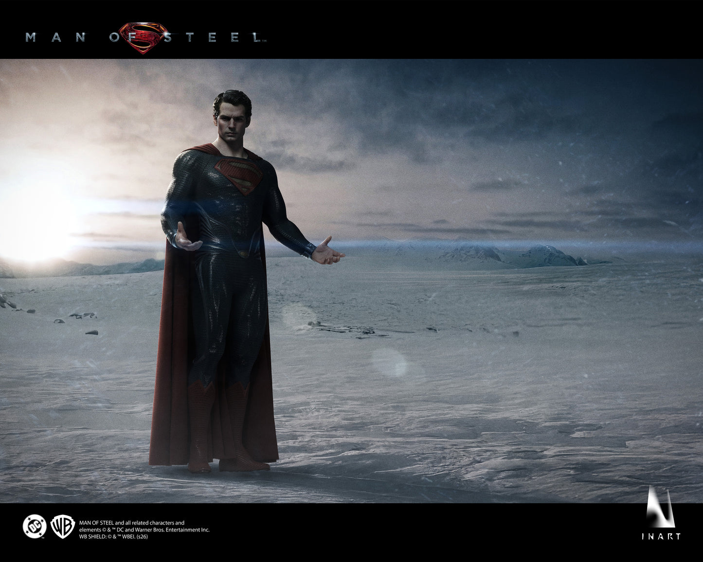 PRE-ORDER INART Ag A042 — Man of Steel - Superman 1/6 Collectible Figure